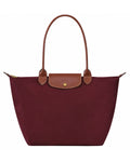 Longchamp | Large Le Pliage Tote Bag, Burgundy