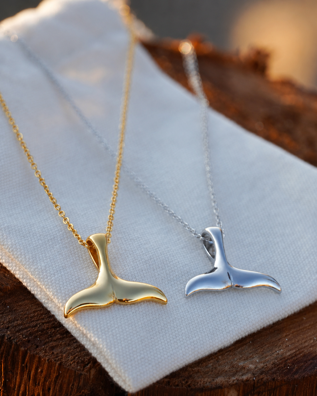 Marina | Whale Tail Necklace