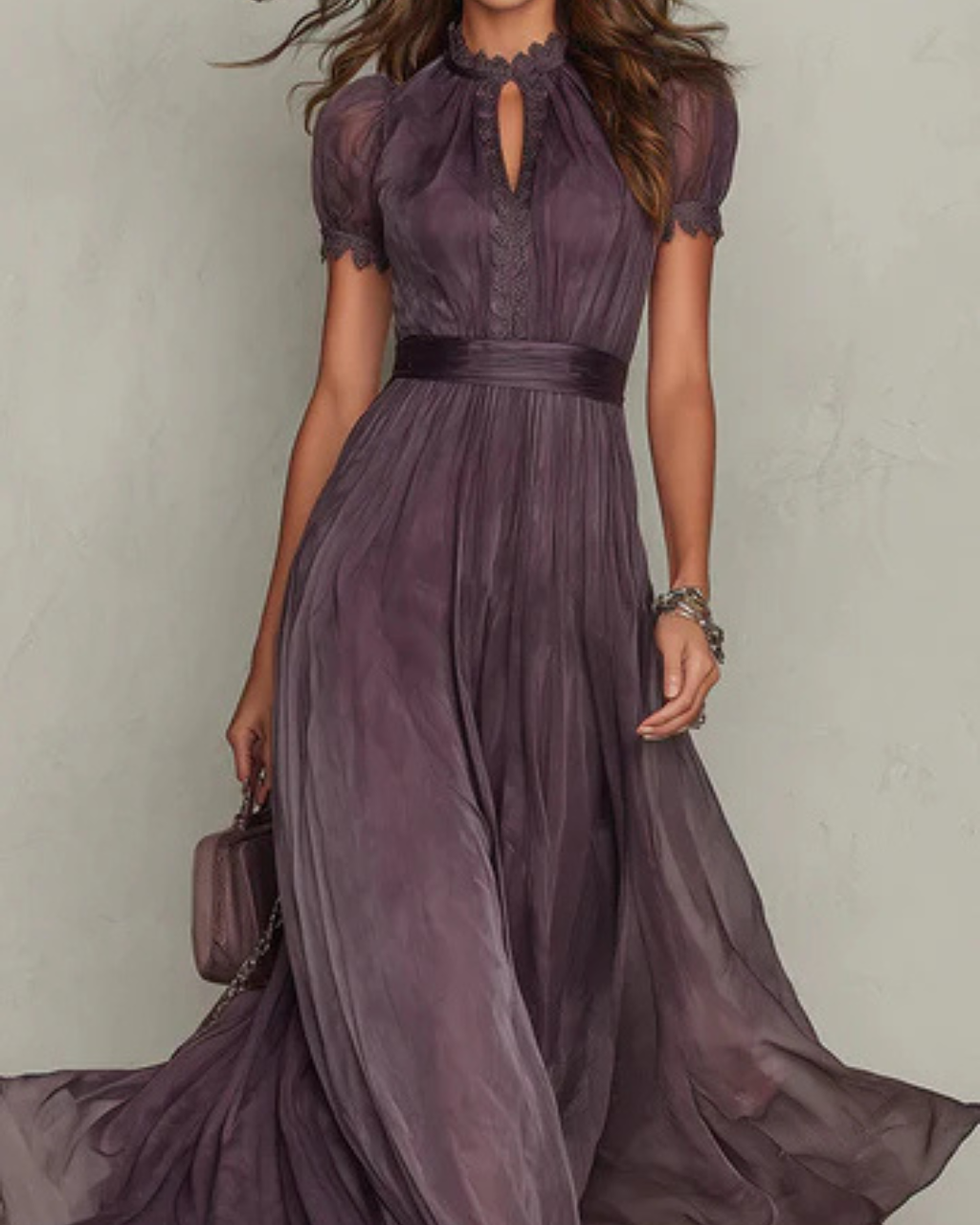 JULIE | Chiffon Maxi Dress