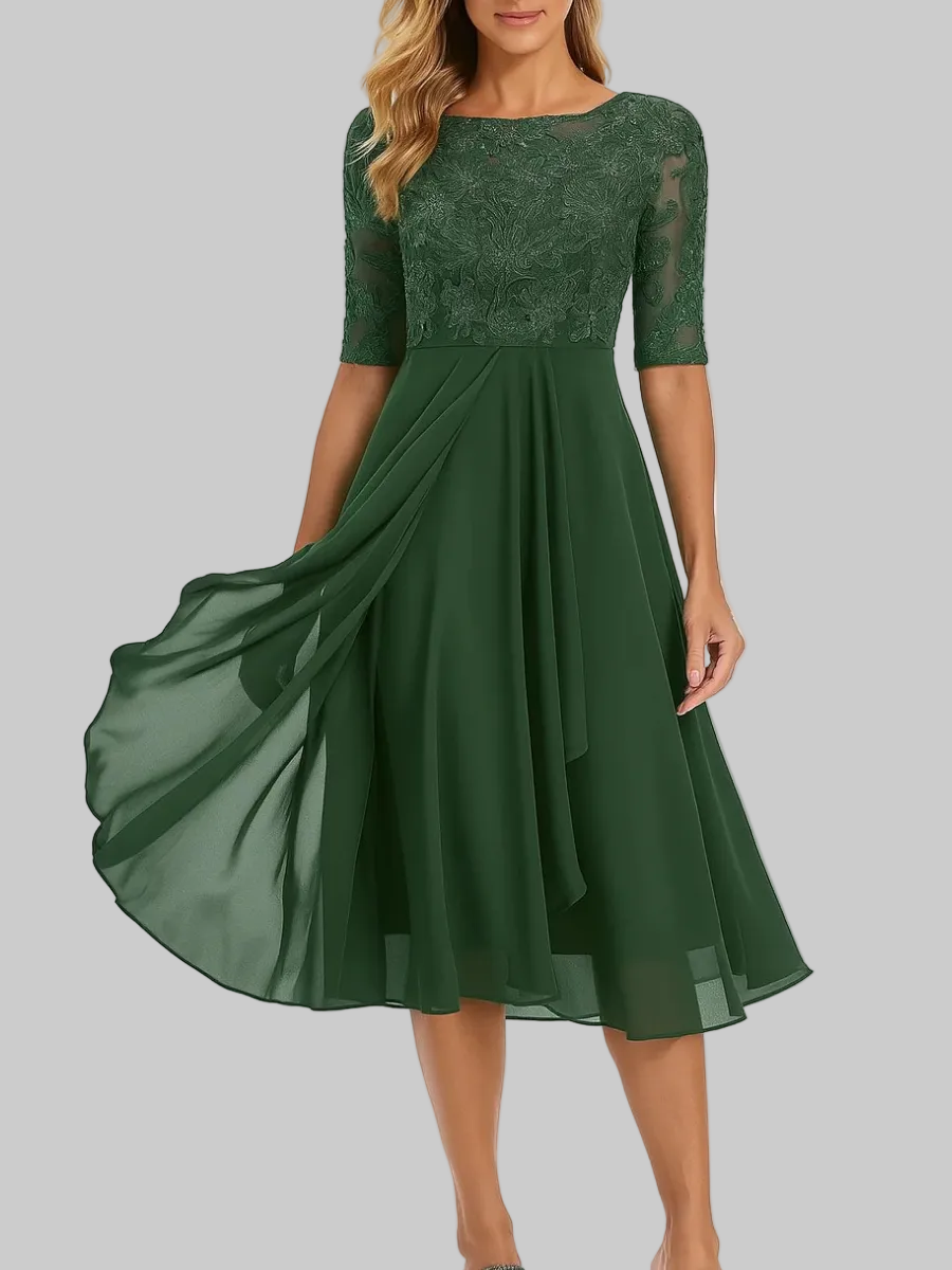 The Celeste Lace Occasion Dress