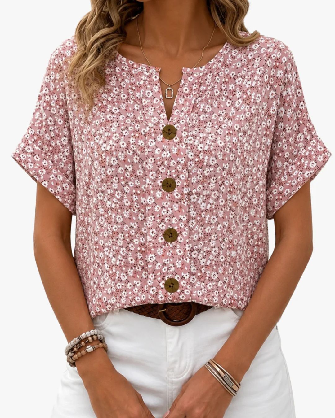Marigold London | Chic Floral Blouse for Summer