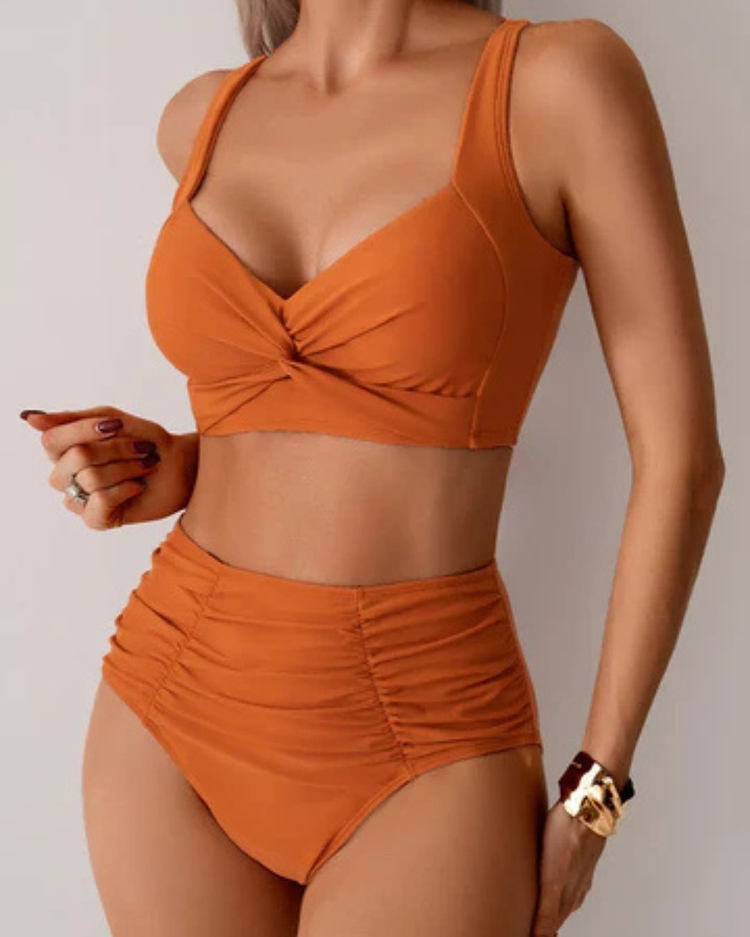 SOFIA | High-Waisted Sculpting Bikini