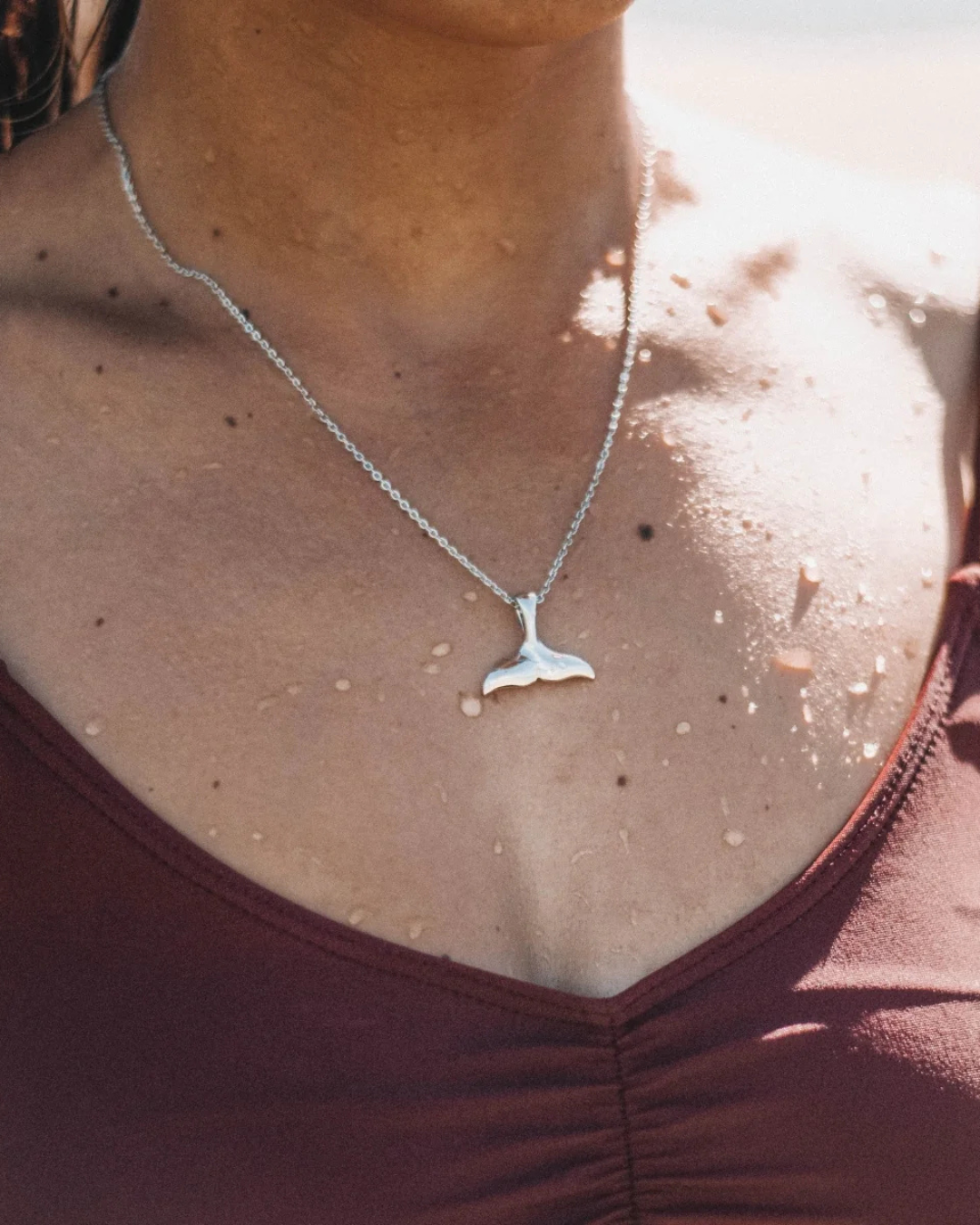 Marina | Whale Tail Necklace