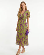 SOFIA | Floral Print Midi Dress