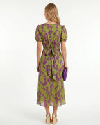 SOFIA | Floral Print Midi Dress