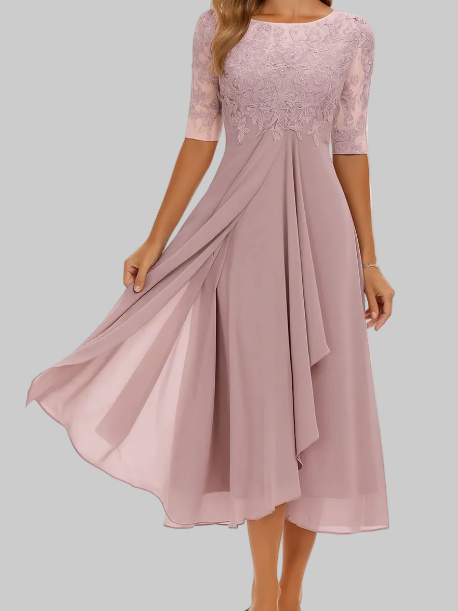 The Celeste Lace Occasion Dress