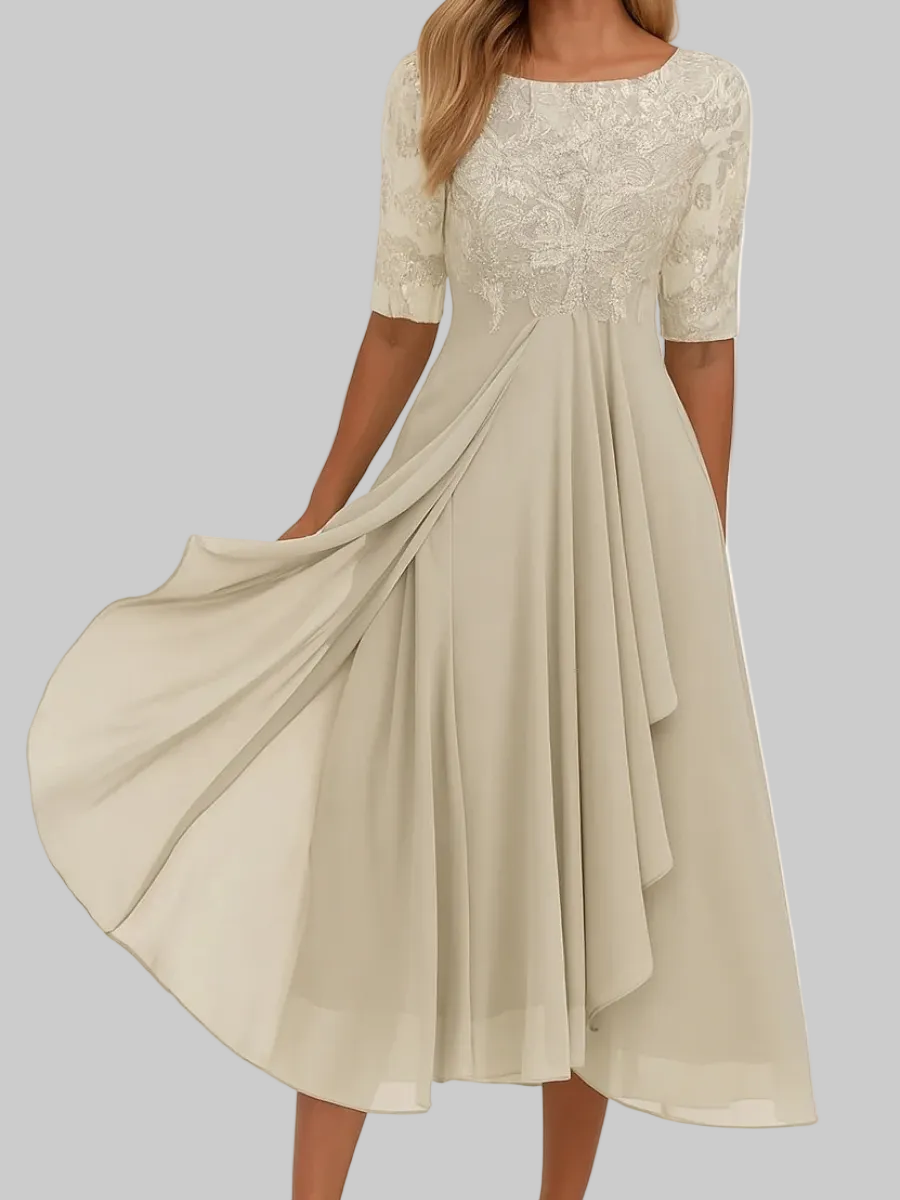 The Celeste Lace Occasion Dress