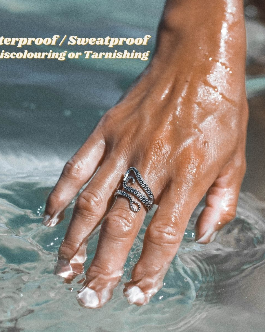 Marina | Gold Octopus Ring