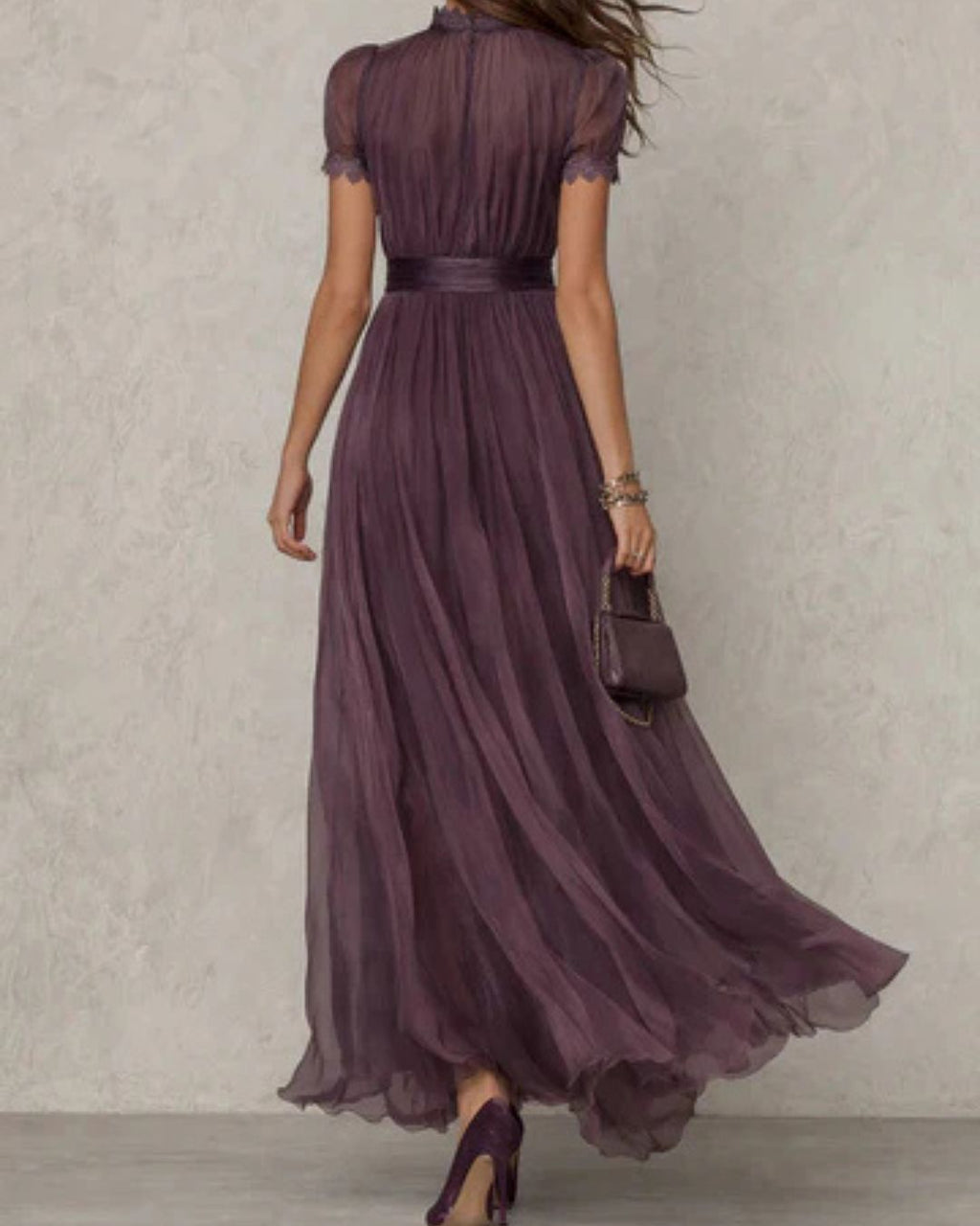 JULIE | Chiffon Maxi Dress