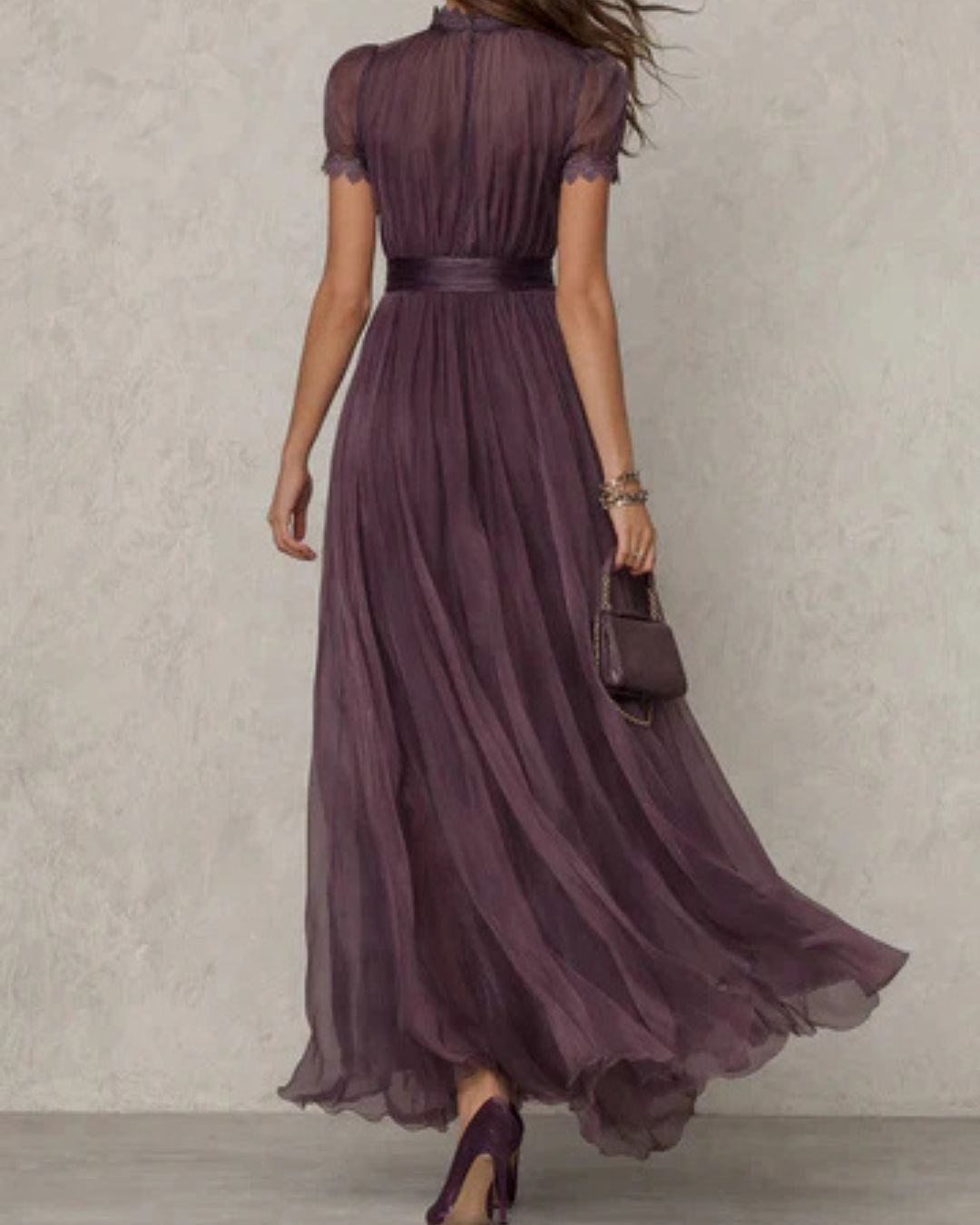 JULIE | Chiffon Maxi Dress