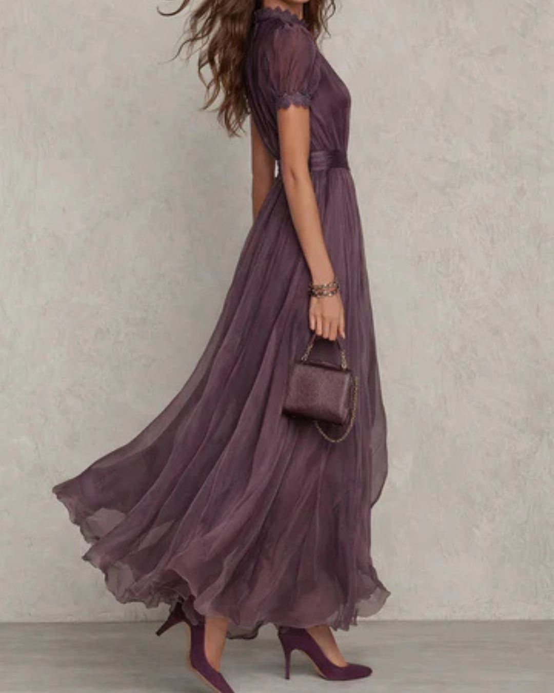 JULIE | Chiffon Maxi Dress