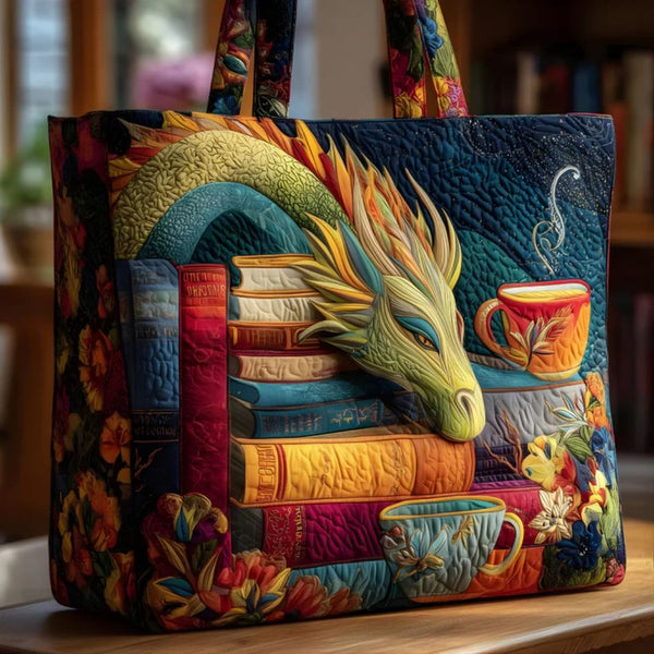 LÉA COLOURFUL PADDED TOTE BAG