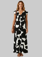 Elise Vintage Print Midi Sundress