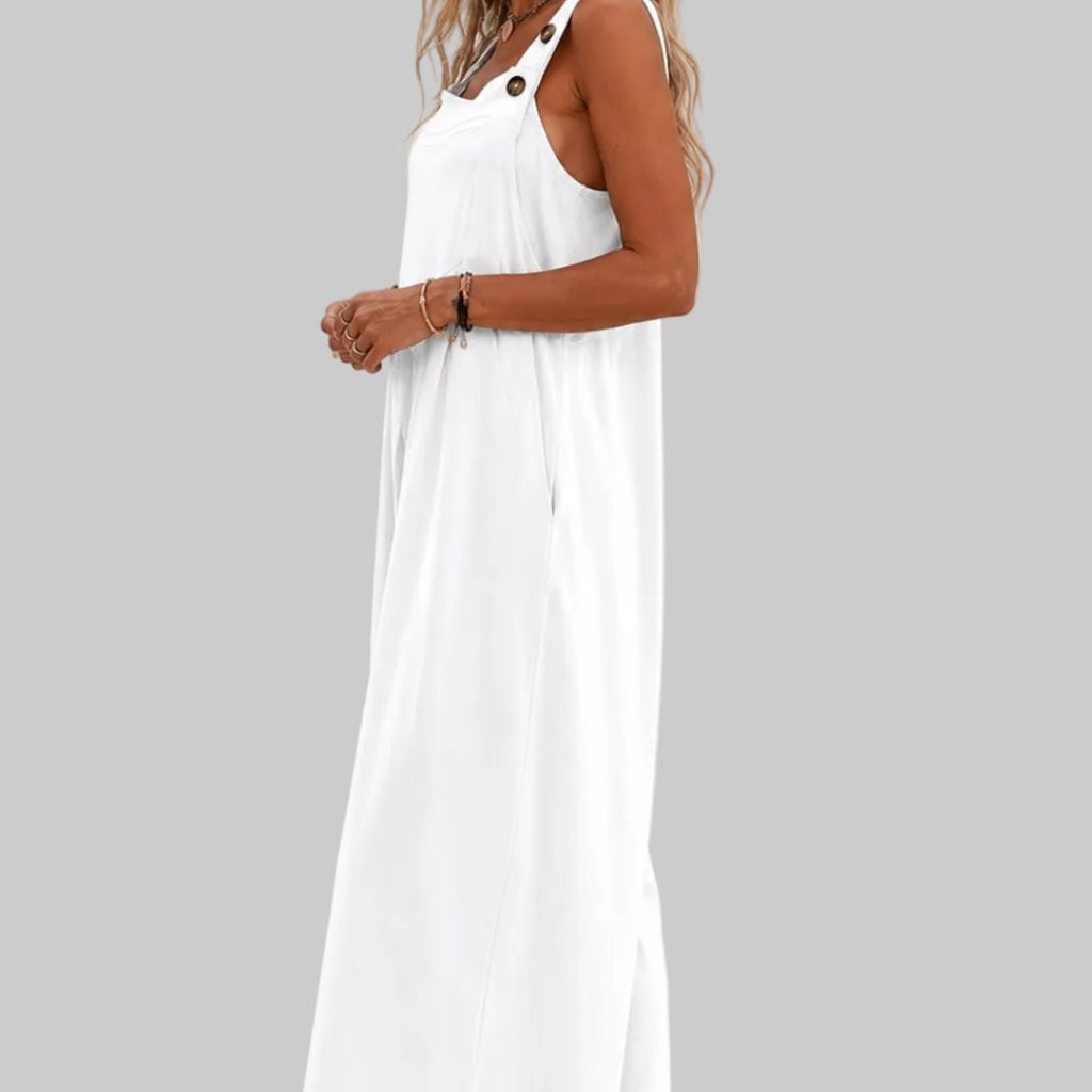 Lunara  Elegant Wide-Leg Summer Jumpsuit