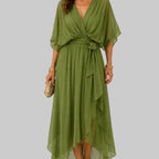 Sorena Elegant Chiffon Maxi Dress