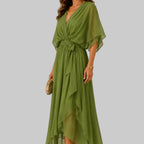 Sorena Elegant Chiffon Maxi Dress