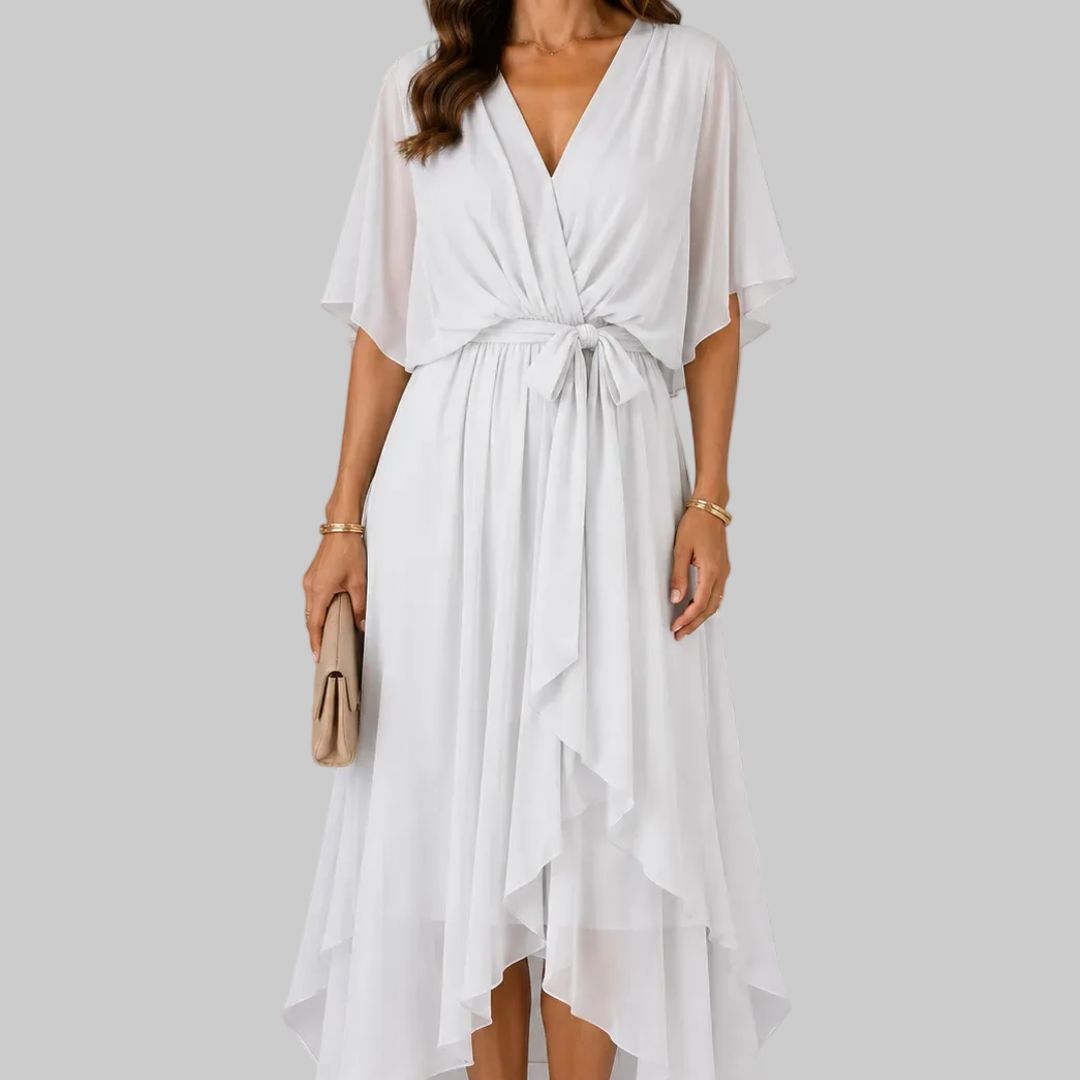 Sorena Elegant Chiffon Maxi Dress