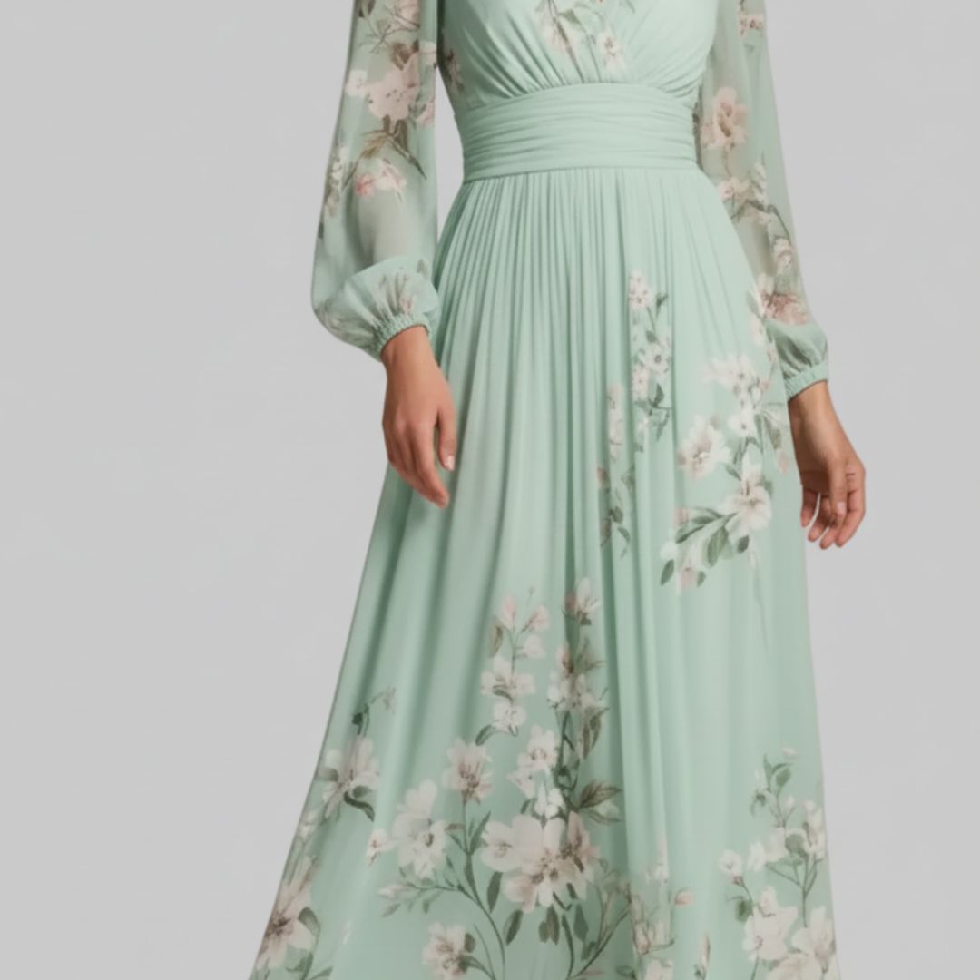 The Willow Garden Midi Dress